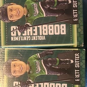 Brett Sutter bobble heads, 2